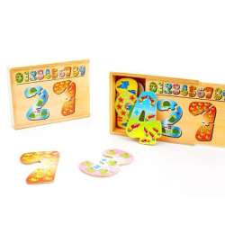 BRIMAREX PUZZLE DREWNIANE CYFERKI (1527721) - 3