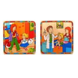 BRIMAREX U LEKARZA -DREWNIANE PUZZLE (1562449) - 1