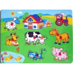BRIMAREX DREWNIANE PUZZLE WIEŚ (GXP-527233) - 1
