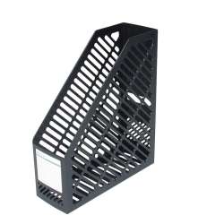 Pojemnik na czasopisma A4 czarny D.RECT - 1