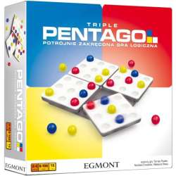 Pentago TRIPLE gra logiczna Egmont (5908215007768) - 1