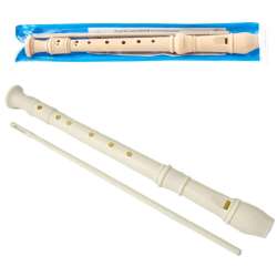 Flet prosty plastikowy w zestawie z wyciorem - 1