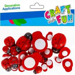 Biedronki drewniane 24szt - 1