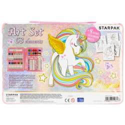 Zestaw artystyczny 68 elementów Jednorożec Unicorn STARPAK (476948) - 1