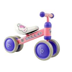 Rowerek biegowy Bello różowy - 1