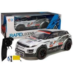 Auto rajdowe białe R/C 1:10 - 1