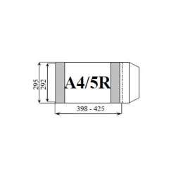 Okładka książkowa regulowana A4/5R (25szt) D&D - 1