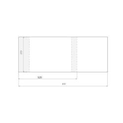 Okładka regulowana 203x520mm (50szt) - 1