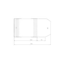 Okładka regulowana 210x355mm (50szt) - 1