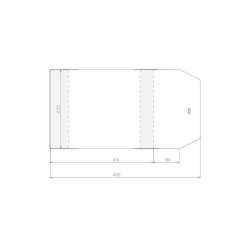 Okładka regulowana 235x390mm (50szt)