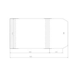 Okładka regulowana 290x520mm (50szt) - 1