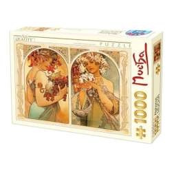 Puzzle 1000 Alfons Mucha, Owoc i kwiat - 1
