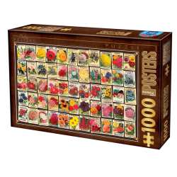 Puzzle 1000 Kwiaty - 1