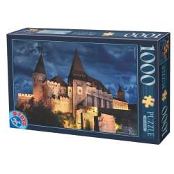 Puzzle 1000 Rumunia, Zamek Corvin nocą - 1