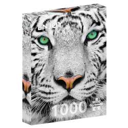 Puzzle 1000 Biały tygrys syberyjski