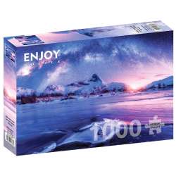 Puzzle 1000 Droga Mleczna/Lofoty/Norwegia - 1