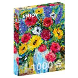 Puzzle 1000 el. Bukiet kwiatów - 1