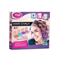 TYTOO Kreda do włosów Hair chalk Zestaw tropikalny 0109 (013-0109) - 1