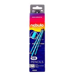 Ołówek HB z tabliczką mnożenia (12szt) NEBULO - 1
