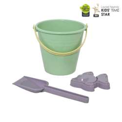 PLASTO Wiaderko 1,2L z akcesoriami BIOPLASTIK I AM GREEN PLA1494 (PLA1494000) - 1