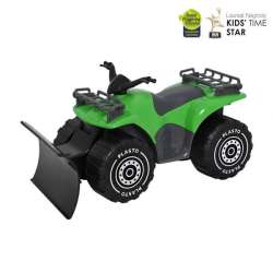 PLASTO Quad z pługiem w pudełku 30 cm zielony PLA1600 (PLA1600000)