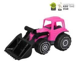 PLASTO Koparka 32cm różowa PLA1674 (PLA1674000)