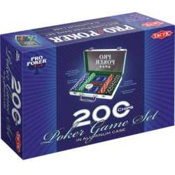 Pro Poker alu suit 200 żetonów (03090 TACTIC)