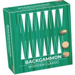 Backgammon Wooden classic gra (14026 TACTIC) - 1