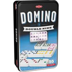 Domino dziewiątkowe w puszce gra (53914 TACTIC) - 1