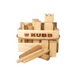 KUBB w drewnianej skrzynce - gra plenerowa TACTIC (56388 TACTIC) - 1