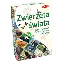 Quizy świata: Zwierzęta świata gra edukacyjna (56423 TACTIC) - 1