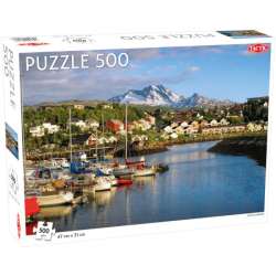 PROMO Puzzle 500el Around the World, Northern Stars: Narvik Harbor TACTIC (56643 TACTIC)
