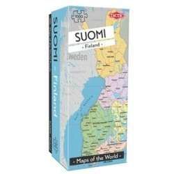 Puzzle 1000 Mapy świata: Finlandia - 1