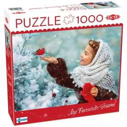 PROMO Puzzle 1000el Girl with Red Mittens (59221 TACTIC) - 1