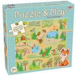 PROMO Moje pierwsze puzzle i zabawa: Lis w lesie 59352 (59352 TACTIC) - 1
