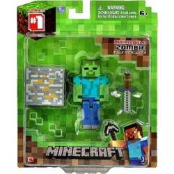 MINECRAFT figurka Zombie z akcesoriami (GXP-508425) - 1