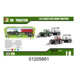 Traktor z przyczepą w pudełku 1205661 (130-1205661) - 1