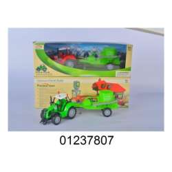 Traktor z przyczepą w pudełku FA17-48 cena za 1 szt (130-1237807) - 1