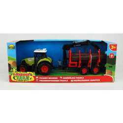Traktor z przyczepą w pudełku (dźwięki) 030522 (130-03052)