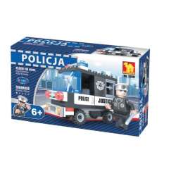 Klocki POLICJA Furgonetka 58 el. +6 (130-23201) - 1