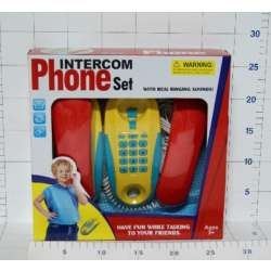 Interkom, telefony podłużne połączone kablem (130-891031) - 4