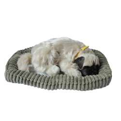 Śpiący pies na poduszce - Mops (6901440107196) - 1