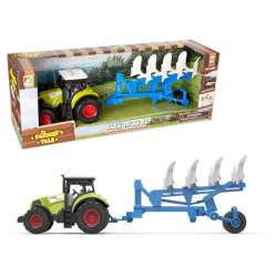 Traktor z maszyna rolniczą światło dźwięk ASKATO w pudełku cena za 1 szt (6901440112442) - 1