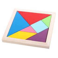 Tangram - układanka drewniana 117270 (6901440117270) - 1