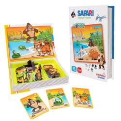 PROMO Puzzle magnetyczne safari (62 elementy) (6901440123295) - 1