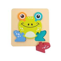 Puzzle piankowe - żabka - 1