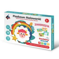 Genialny dzieciak. Piaskowa wyklejanka zwierzątka - 1