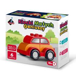 Klocki małych geniuszy Autko 6el