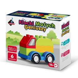 Klocki małych geniuszy Autko 6el