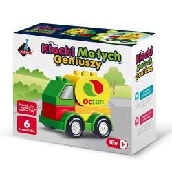 Klocki małych geniuszy Autko 6el
